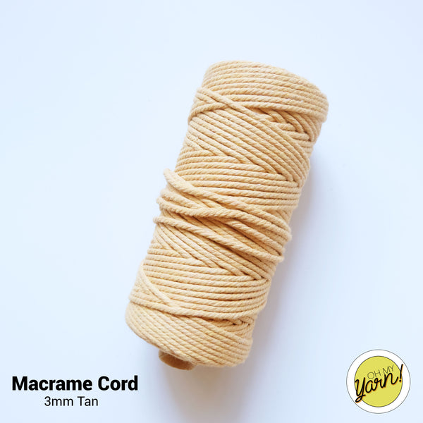 Macrame Cord 3mm