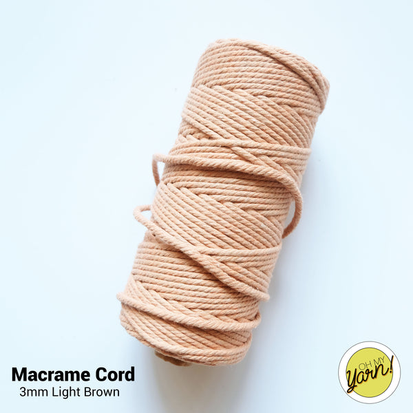 Macrame Cord 3mm