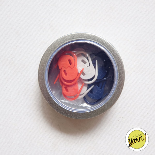 TULIP Stitch Marker with Tin Can (tulips)