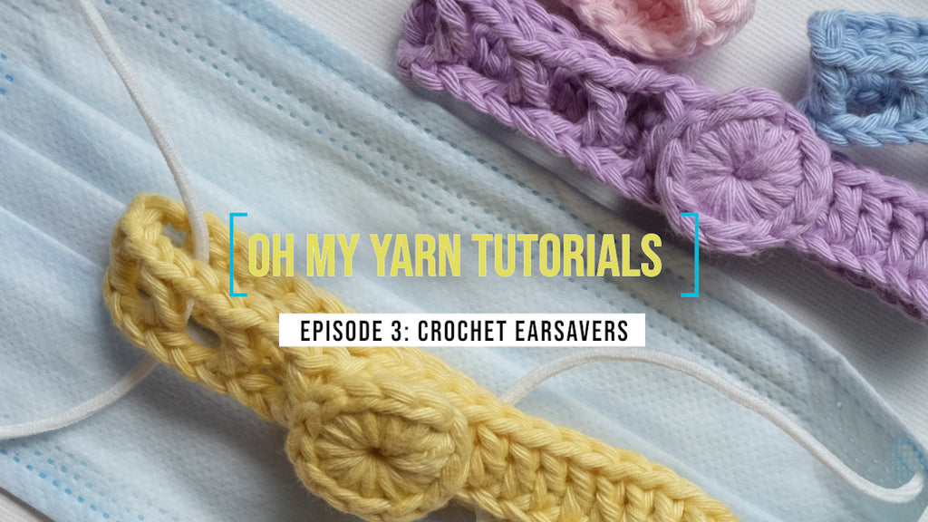 CROCHET PROJECTS | Easy No Sew, No Button Earsavers