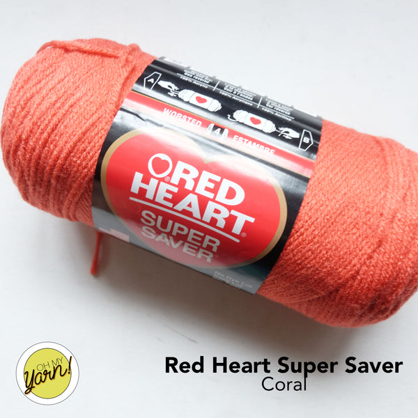 RED HEART SUPER SAVER Acrylic Yarn