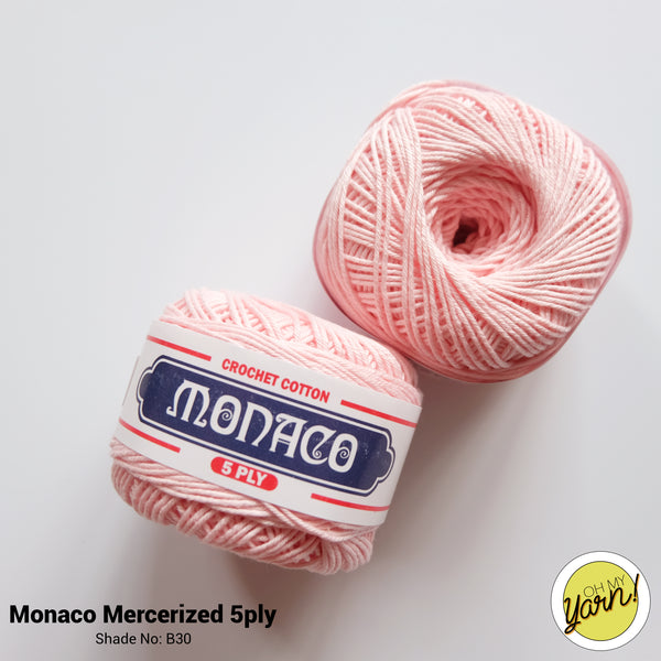 MONACO 5ply Mercerized Crochet Cotton