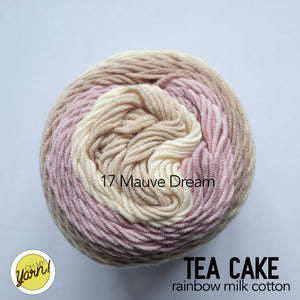 Oh My Yarn Tea Cake Mauve Dream