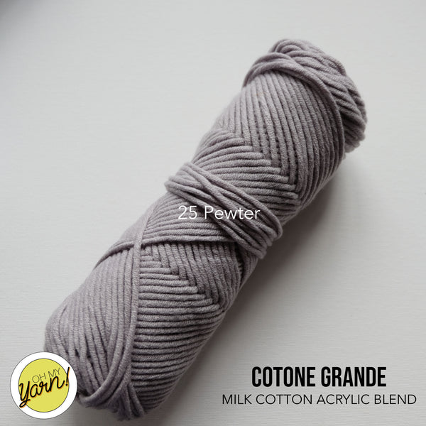 Cotone Grande Pewter