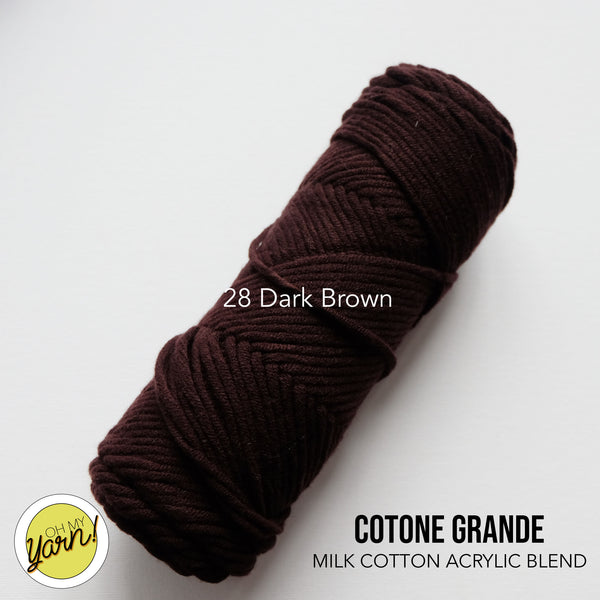 Cotone Grande Dark Brown