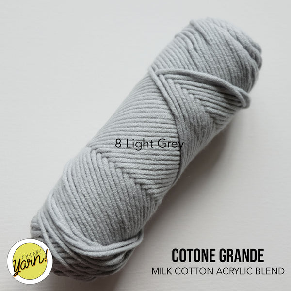 Cotone Grande Light Grey