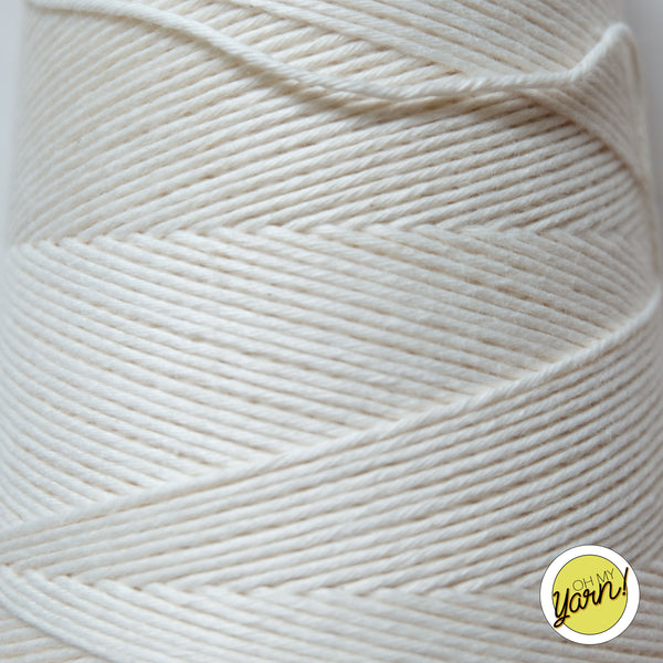 MONACO 8ply Natural Cotton Yarn 250g