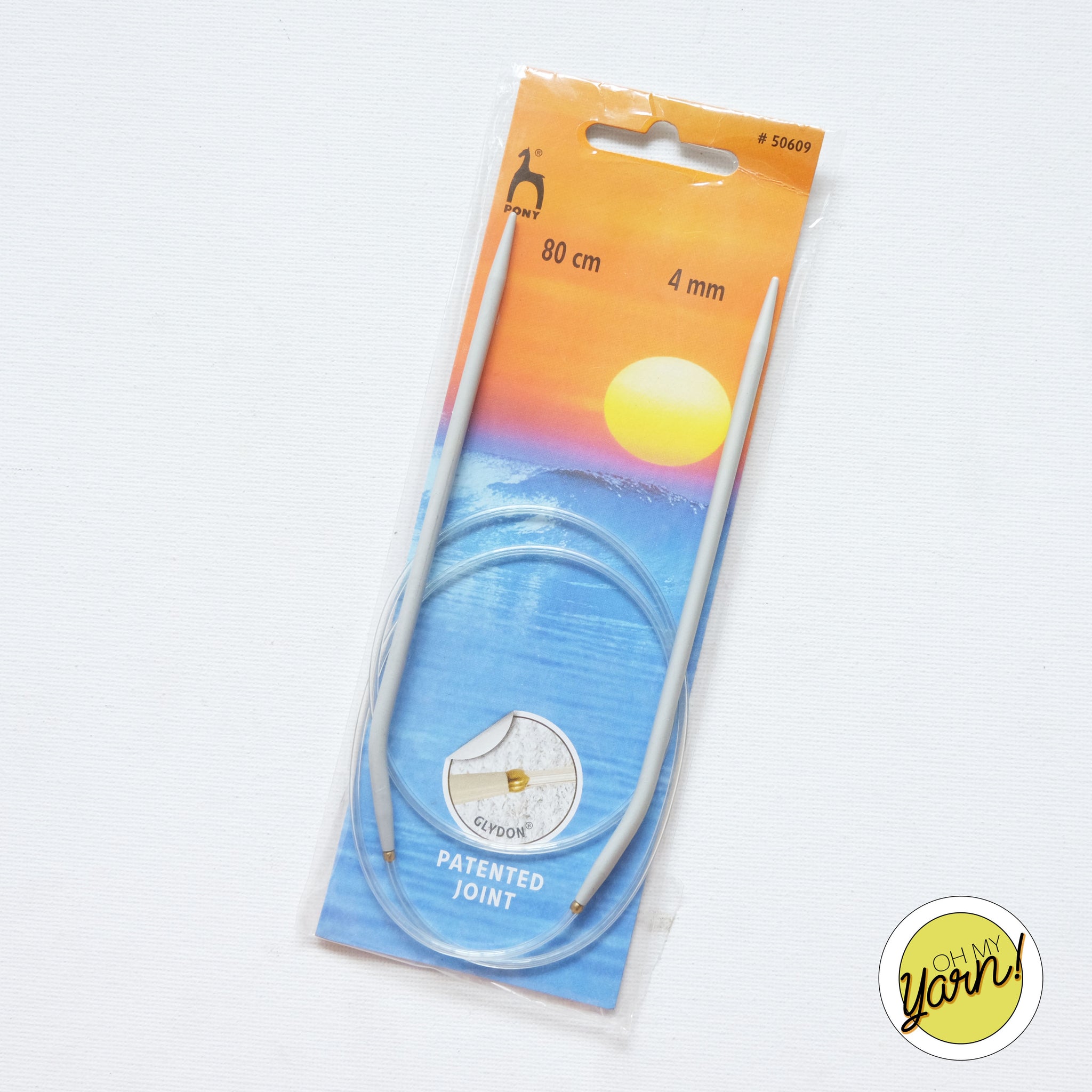 Pony Circular Knitting Needles 80cm 4mm