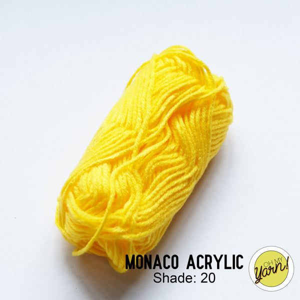 [WHOLESALE] MONACO 4ply Acrylic Yarn