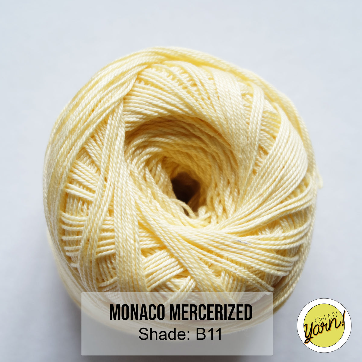 Oh My Yarn! | MONACO 3ply Mercerized Crochet Thread – OhMyYarn