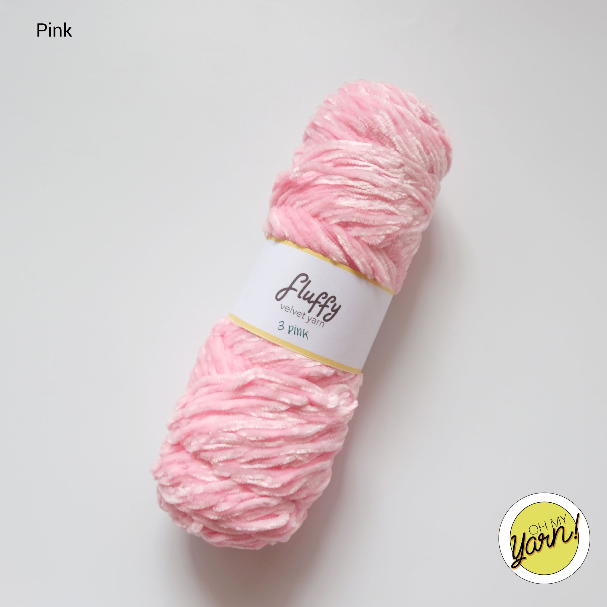 100 Gram Candy Pink Eyelash Yarn Ice Fun Fur 164 Yards