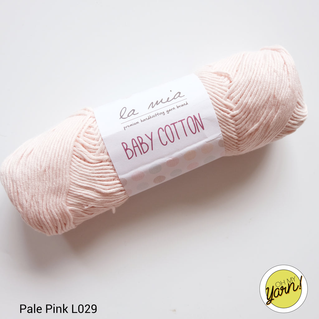 La Mia Pastel 100% Cotton Yarn, Pink - L057