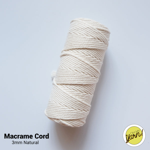 Macrame Cord 3mm