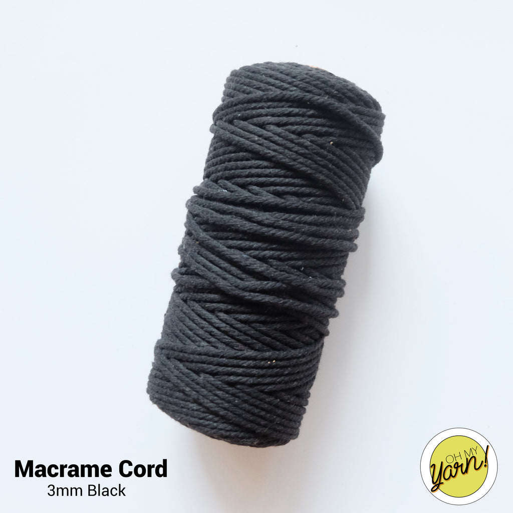 Macrame Cord 3mm  Hezera – HEZERA