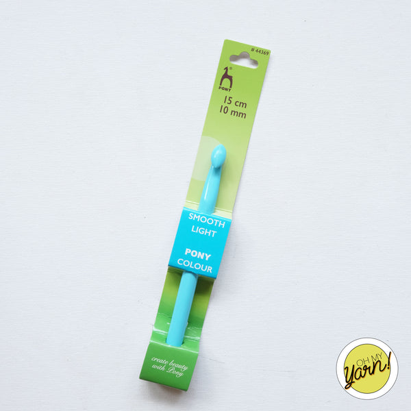 Pony Plastic Crochet Hook 10mm