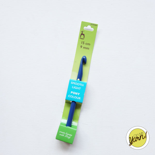 Pony Plastic Crochet Hook 9mm
