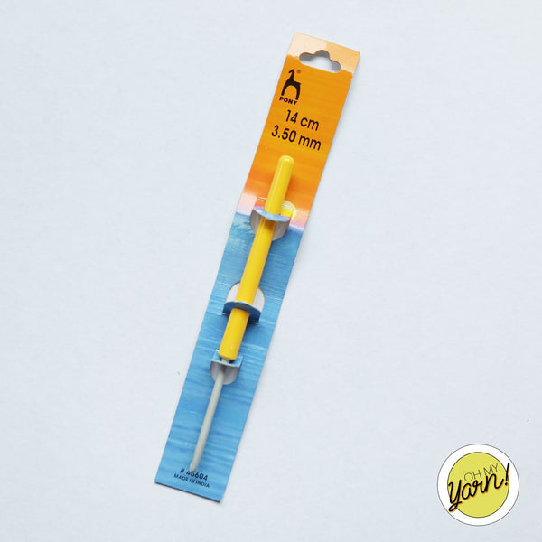 Pony Plastic Handle Crochet Hook 3,50mm