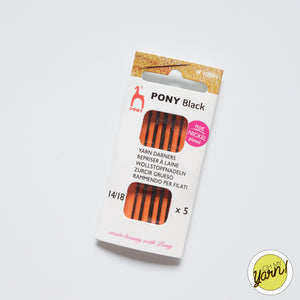 PONY Black Yarn Darners