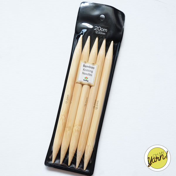 TULIP Double Pointed Knitting Needles (20cm) 12mm