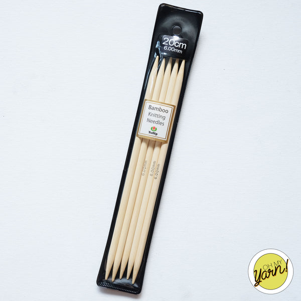 TULIP Double Pointed Knitting Needles (20cm) 6mm