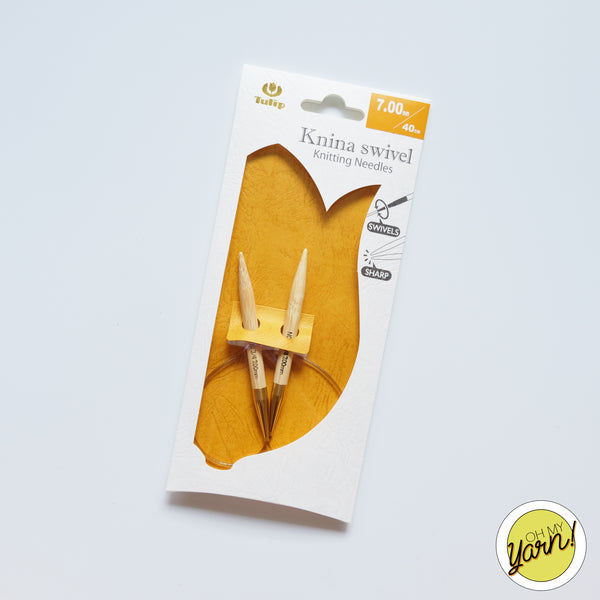 TULIP Big Bamboo Circular Knitting Needles 40cm