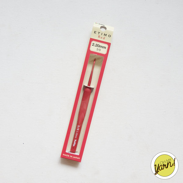 TULIP Etimo Red Individual Crochet Hook