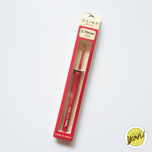TULIP Etimo Red Individual Crochet Hook