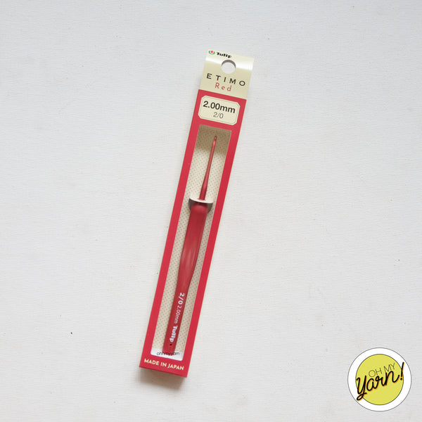 TULIP Etimo Red Individual Crochet Hook