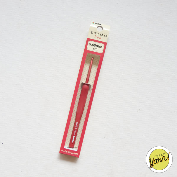 TULIP Etimo Red Individual Crochet Hook