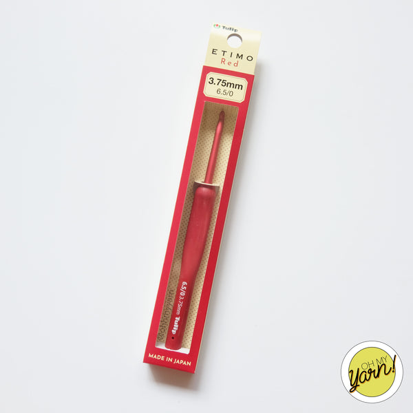TULIP Etimo Red Individual Crochet Hook