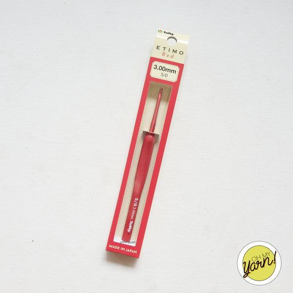 TULIP Etimo Red Individual Crochet Hook