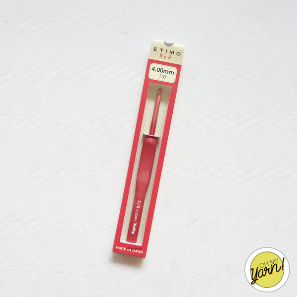 TULIP Etimo Red Individual Crochet Hook