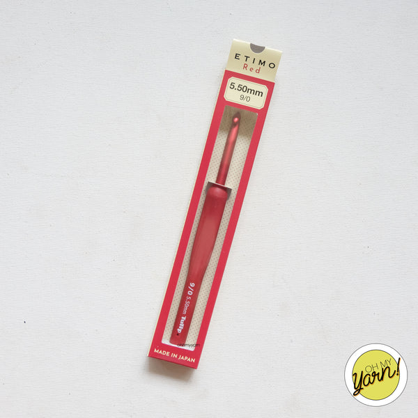 TULIP Etimo Red Individual Crochet Hook