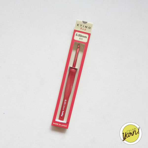 TULIP Etimo Red Individual Crochet Hook