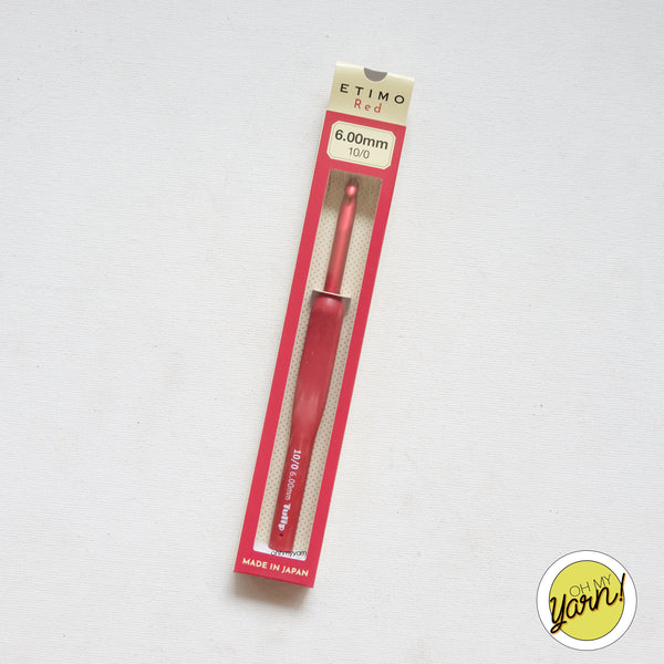 TULIP Etimo Red Individual Crochet Hook