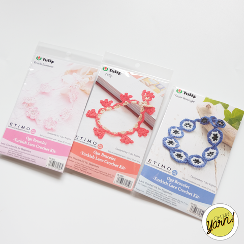 TULIP Oya Turkish Bracelet Crochet Kits